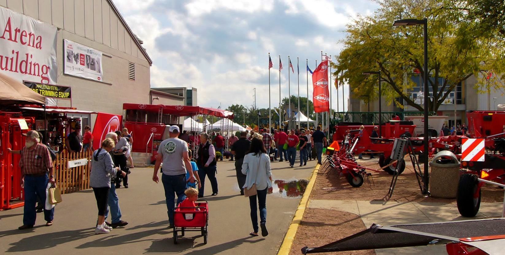 Foot traffic brisk at Dairy Expo